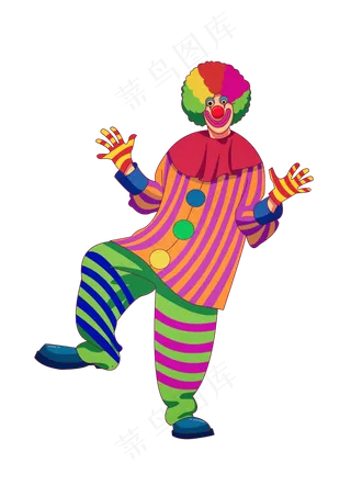 愚人节小丑免扣元素,免抠元素