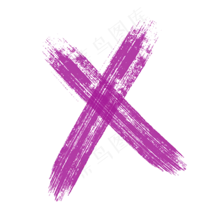 矢量紫色笔刷