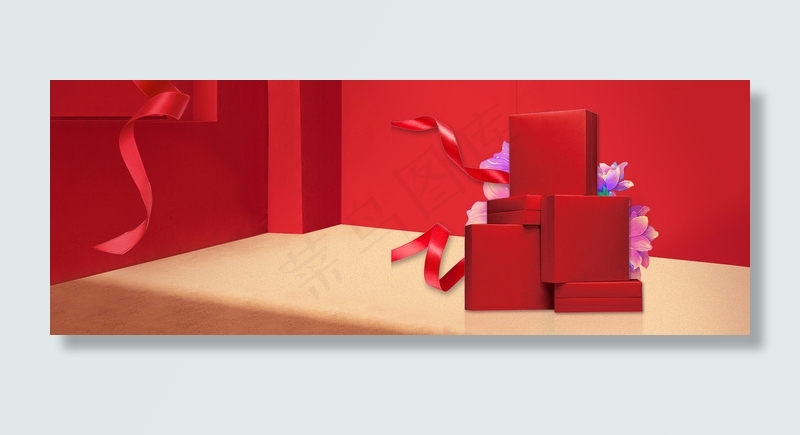 母亲节促销背景图