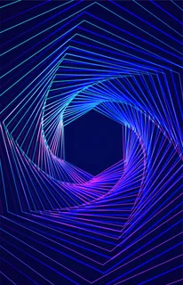 炫丽几何渐变条纹背景