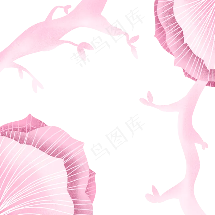 母亲节立体剪纸花朵(2048X2048(DPI:132))psd模版下载