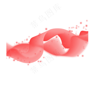 卡通彩带免抠png