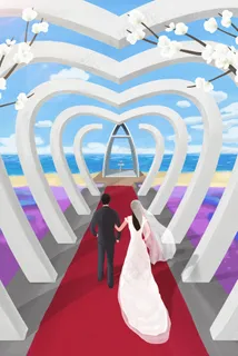 婚庆 婚博会 蓝天 浪漫 婚庆 婚博会 蓝天 浪漫