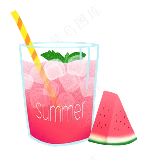 小暑大暑节气夏天清凉消暑西瓜汁 小暑大暑节气夏天清凉消暑西瓜汁