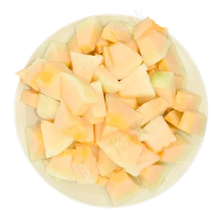 哈密瓜切块 哈密瓜切块