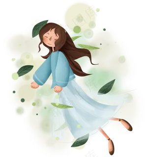 世界睡眠日睡觉的女孩