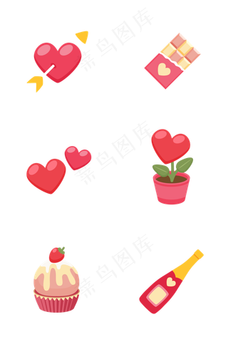 爱情情人520相关图标