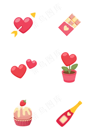 爱情情人520相关图标