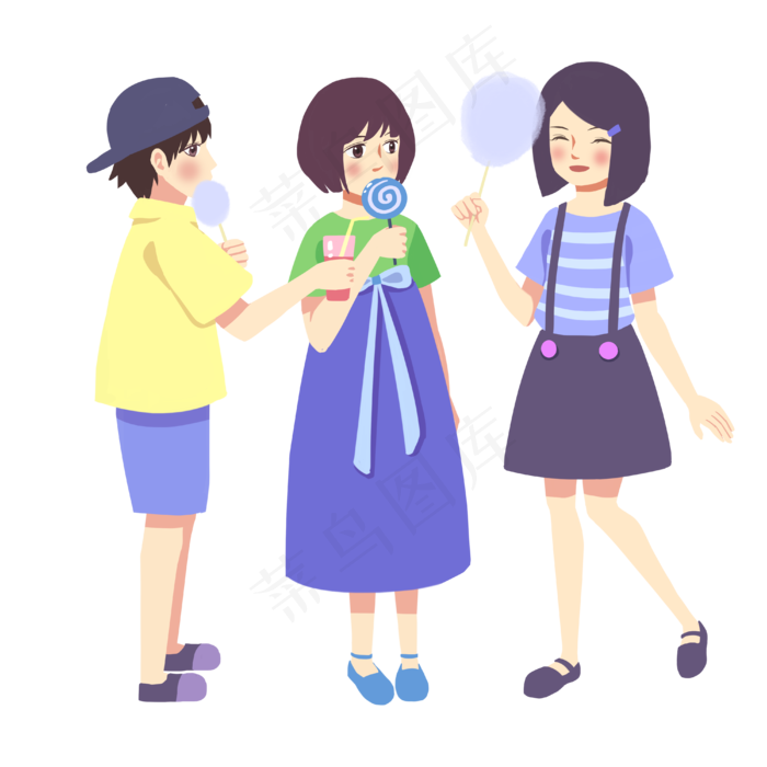 儿童节女孩节日