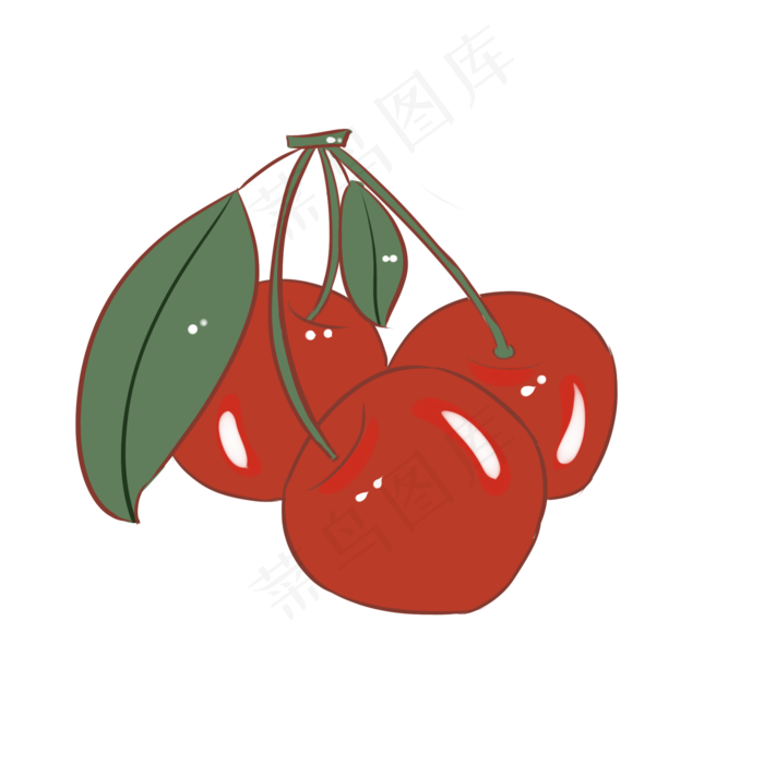 樱桃水果维生素红色