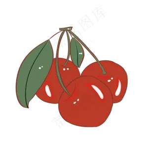 樱桃水果维生素红色