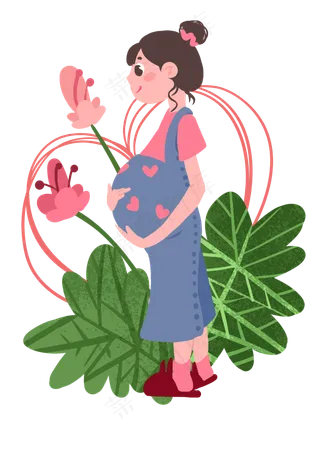 母亲节孕妇
