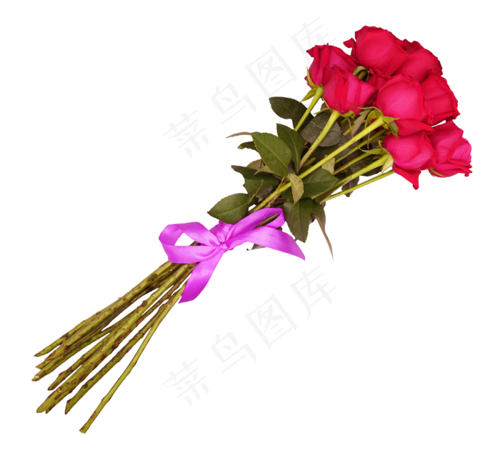 一把红色玫瑰花(2185*2000px 300 dpi )