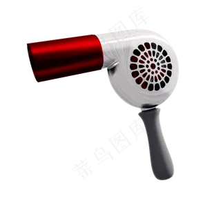 精致复古吹风机png图