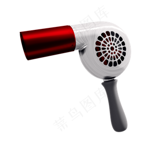 精致复古吹风机png图