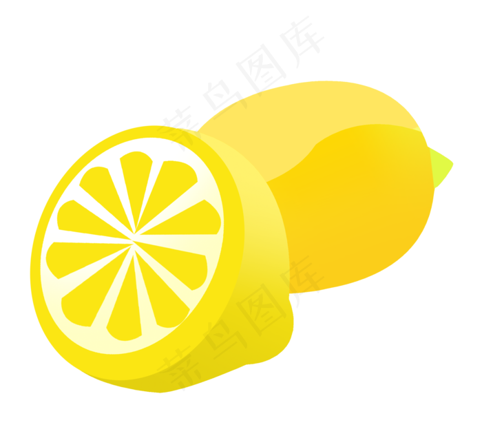 新鲜水果柠檬