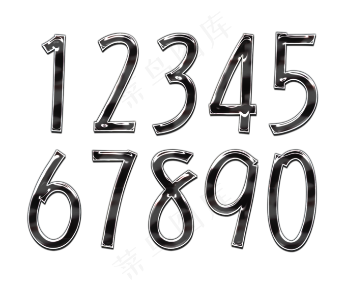 原创数字字体设计