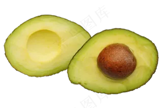 切开水果牛油果