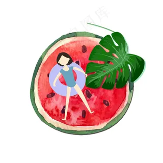 清新立夏装饰素材,免抠元素