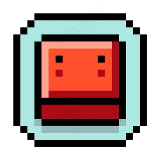 像素风格游戏机图标