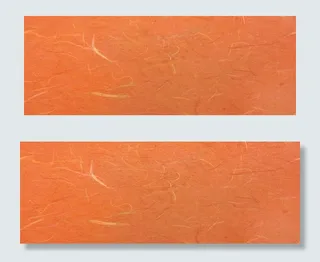 简约浓郁古风桔色底纹