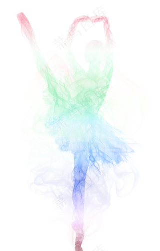 芭蕾舞蹈招生舞蹈人免抠图,免抠元素