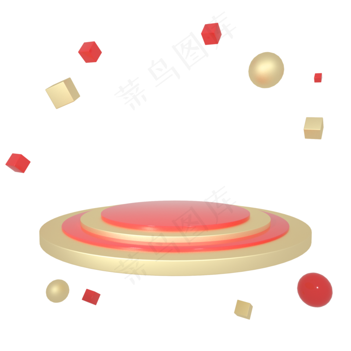 C4D电商主题舞台圆盘底座漂浮免抠(2000X2000(DPI:299))psd模版下载