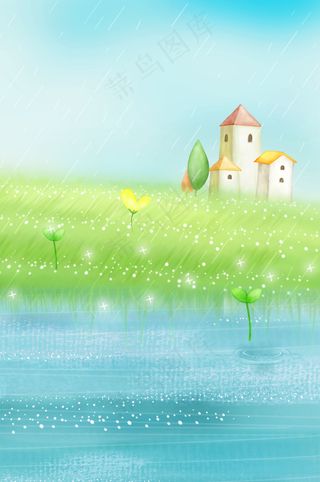 传统二十四节气惊蛰平面素材