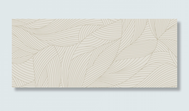 叶子底纹简约清新背景海报