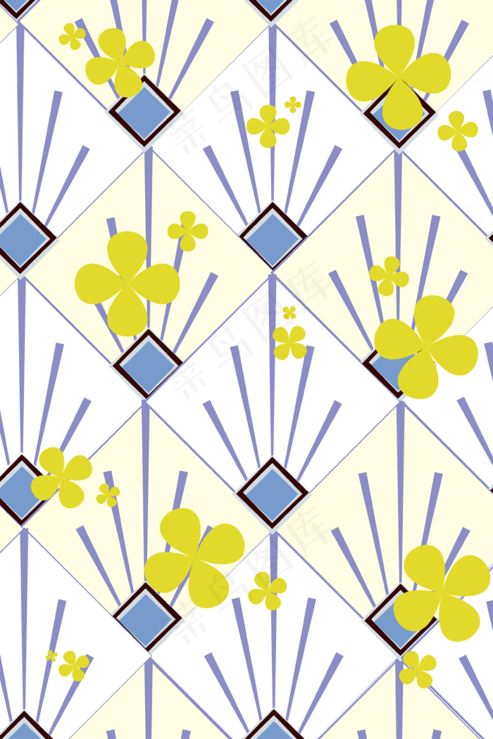 东方印花底纹碎花日式,免抠元素(3543X5314(DPI:200))psd模版下载
