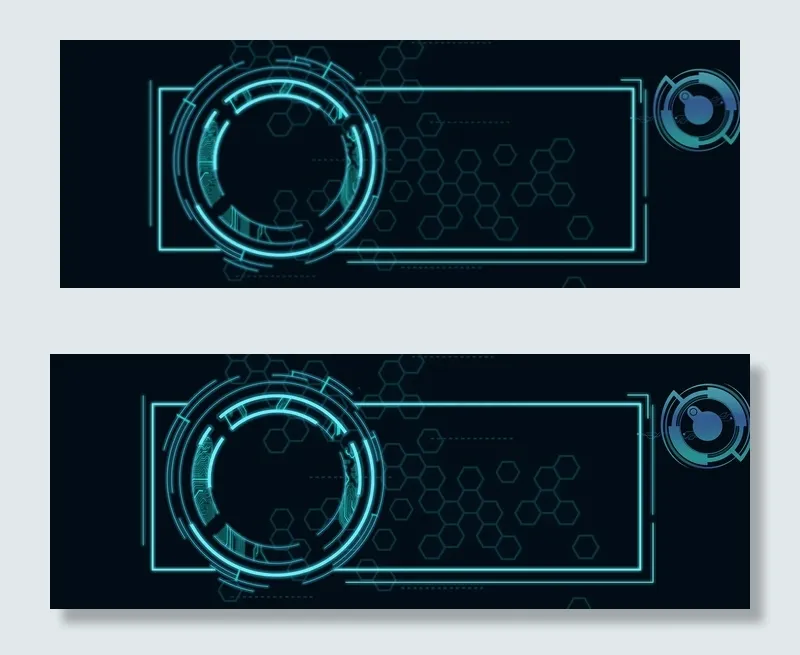 科技大气几何线条banner(1920*700px 	       )psd模版下载