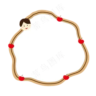 漂亮儿童节边框