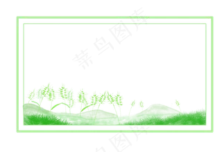 二十四节气芒种边框
