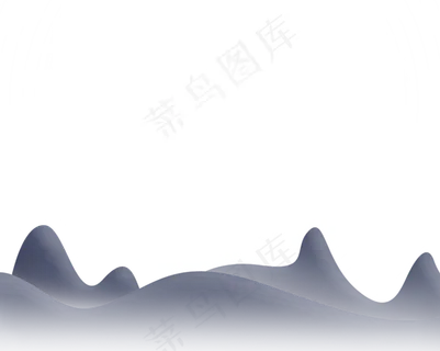 新中式中国风山脉