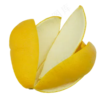 黄色水果果皮