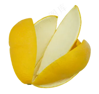 黄色水果果皮