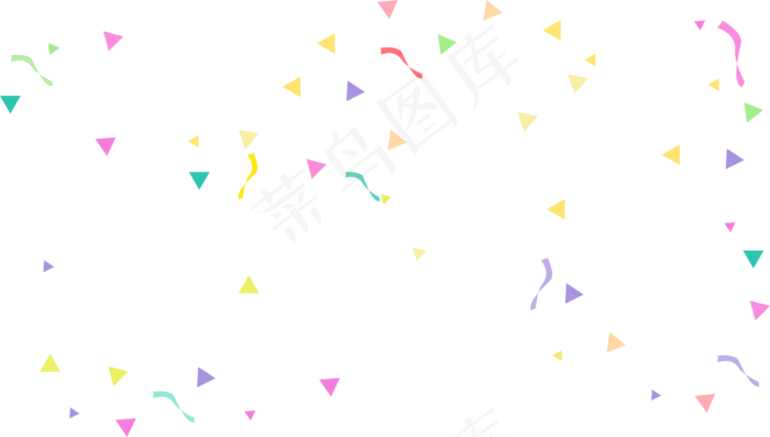庆祝彩纸,免抠元素(6697*3798px 300 dpi )psd模版下载