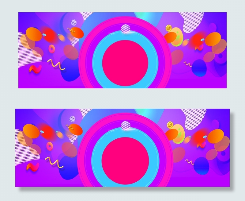 炫彩淘宝天猫双十一banner电商背景