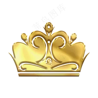 38女王节王冠矢量可编辑立体图,免抠元素