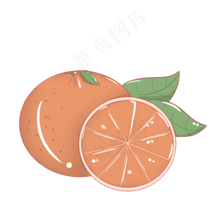 橘色桔子维生素