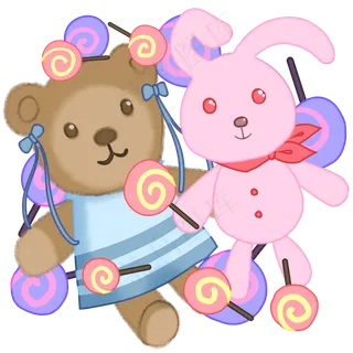 儿童节小熊玩具