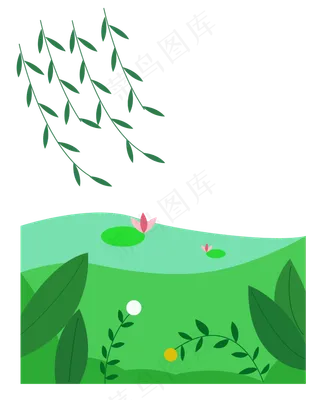 矢量免扣卡通春天,免抠元素