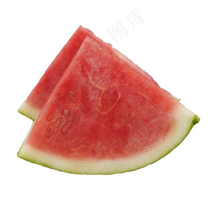红色新鲜西瓜