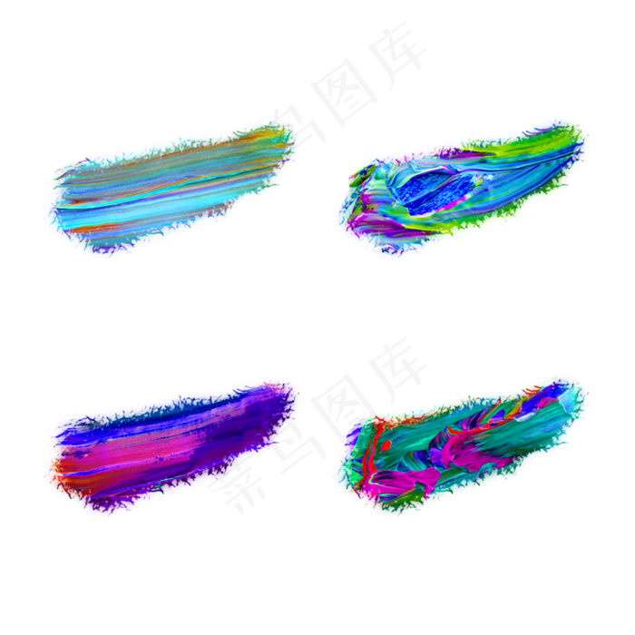 油画笔刷(2000X2000(DPI:150))psd模版下载