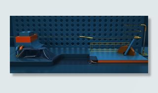 C4D电商展台通用banner