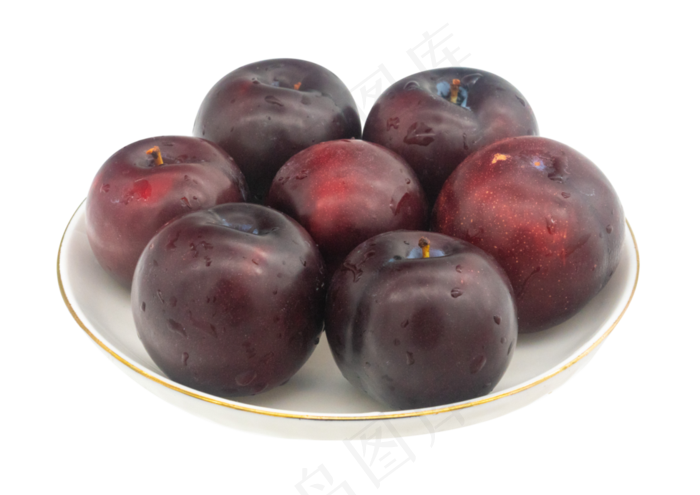 水果红色李子