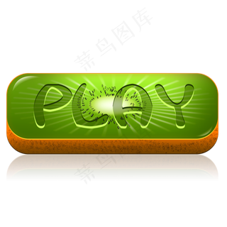 猕猴桃水果游戏button按钮