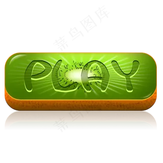 猕猴桃水果游戏button按钮