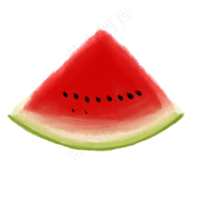 夏季西瓜卡通水果