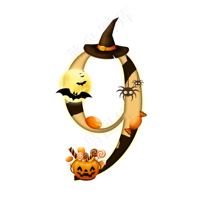 万圣节数字9